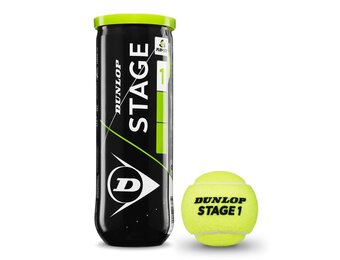 Dunlop Stage 1 Green Junior Tennis Balls