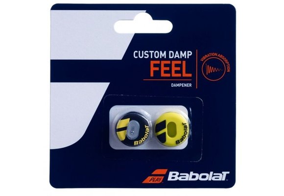 Babolat Custom Damp x2 (Black Yellow)