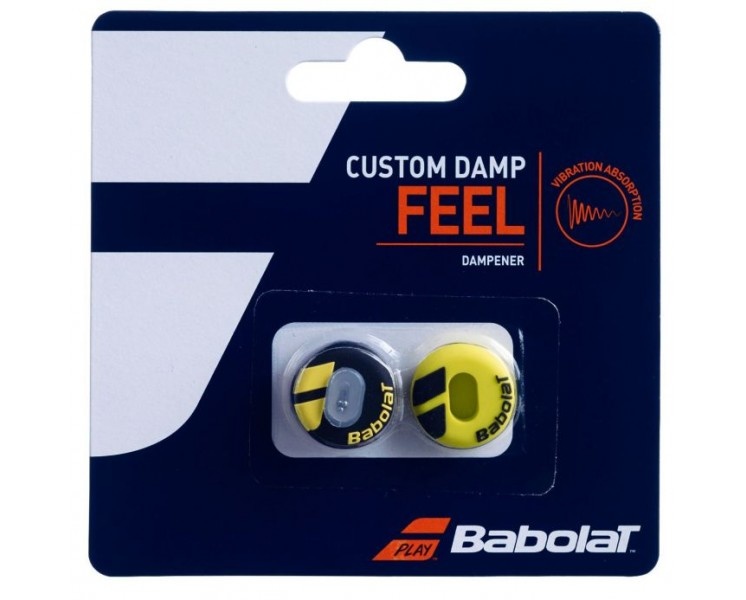 Babolat Custom Damp x2 (Black Yellow)