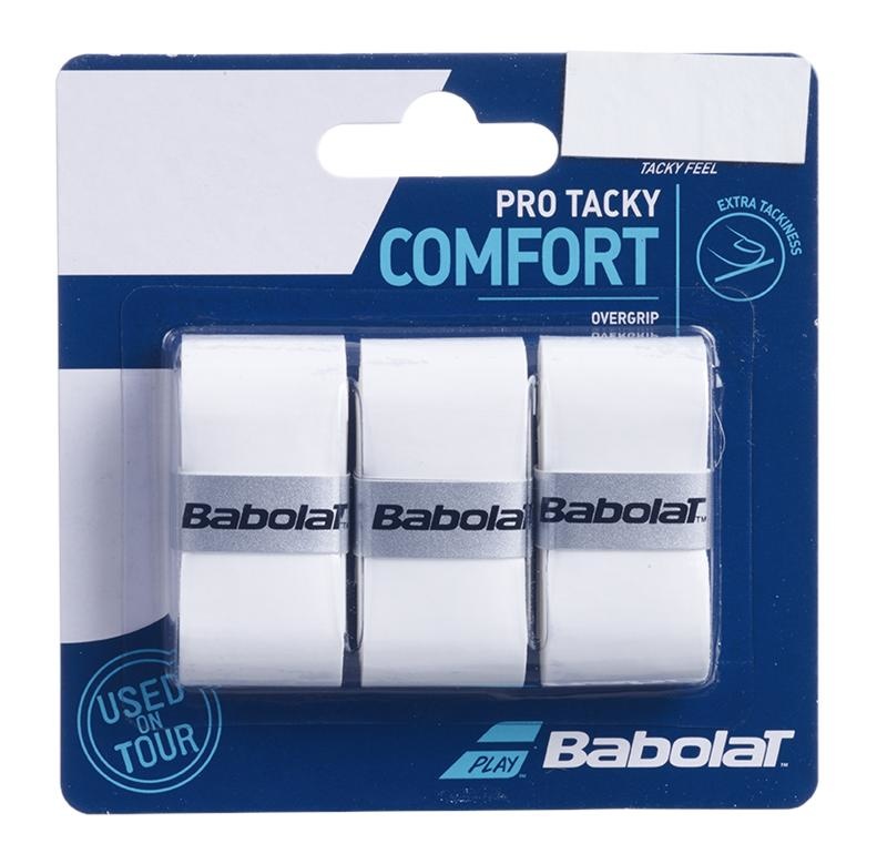 Babolat Pro Tacky Overgrip x3 White