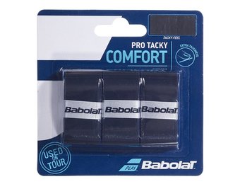 Babolat Pro Tacky Overgrip x3 (Black)