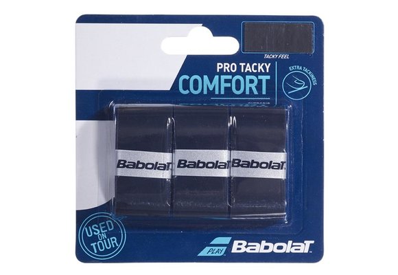 Babolat Pro Tacky Overgrip x3 (Black)