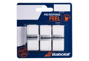 Babolat Pro Response Overgrip x3 (White)