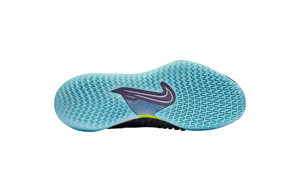 Nike React Vapor NXT HC Women's Tennis Shoe (Dark Raisin/White-Black-Copa)