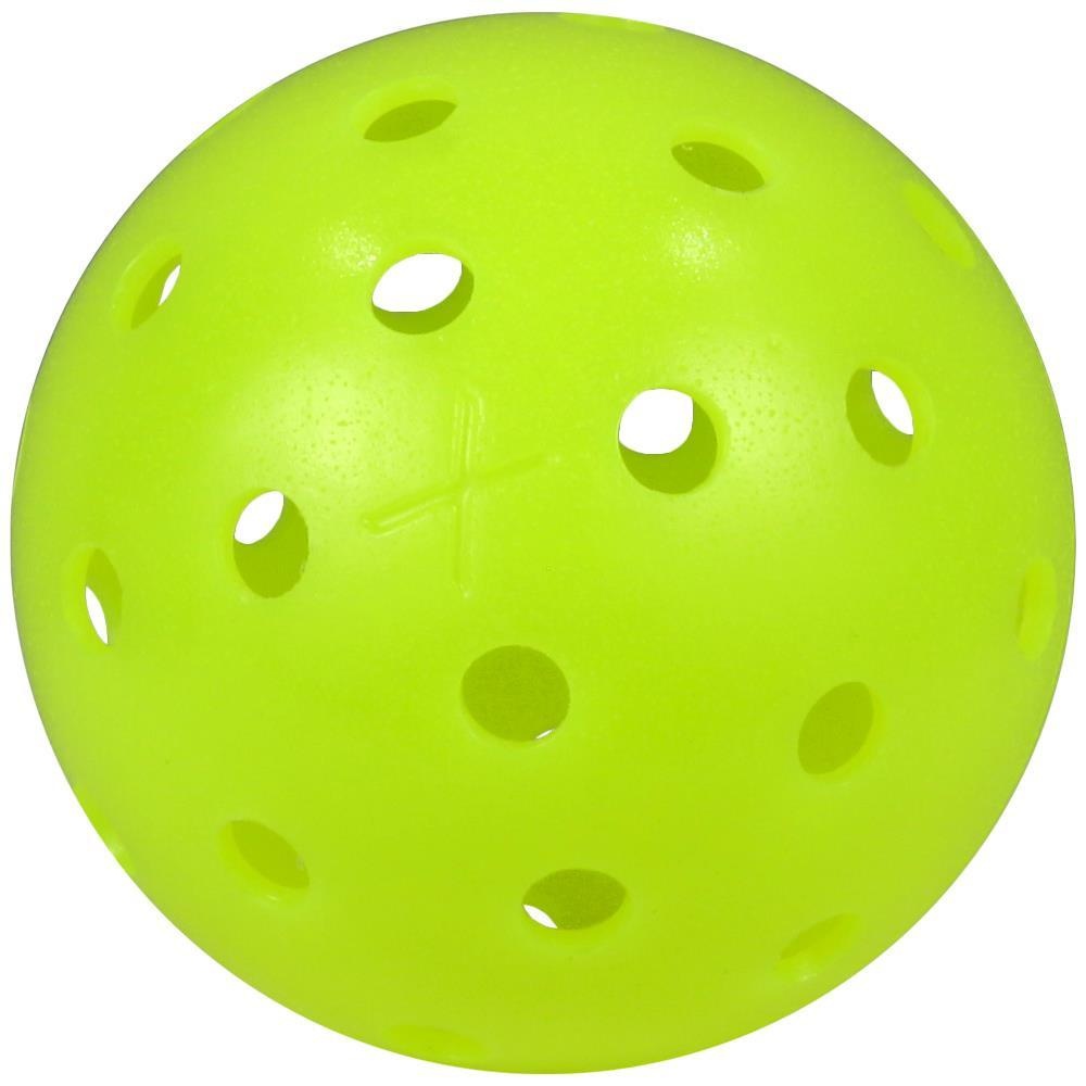 Franklin Pickleball X-40 Outdoor Box of 100 (Optic Yellow)