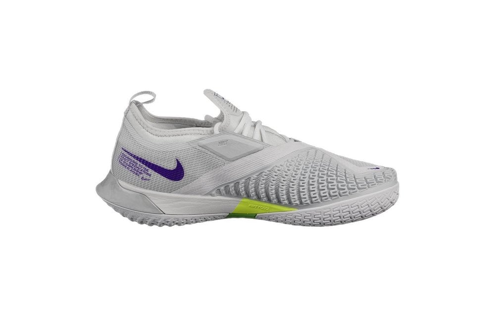 Nike Nike React Vapor NXT HC Women's Tennis Shoe (Photon Dust/Court Purple)