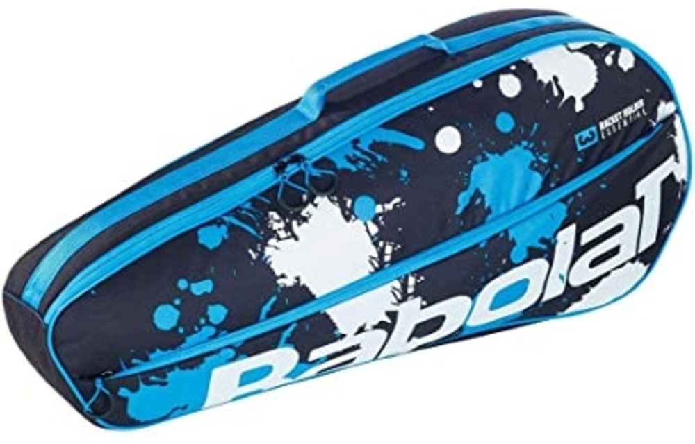 Babolat 3 Racquet Holder Essential (Black/Blue/White)