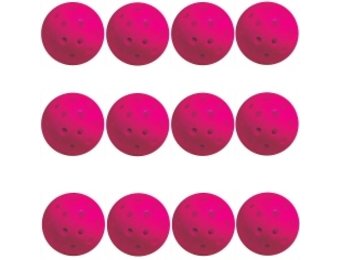Franklin Pickleball X-40 Outdoor Box of 100 (Pink)