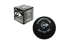 Dunlop Squash Ball Competition Yellow Dot