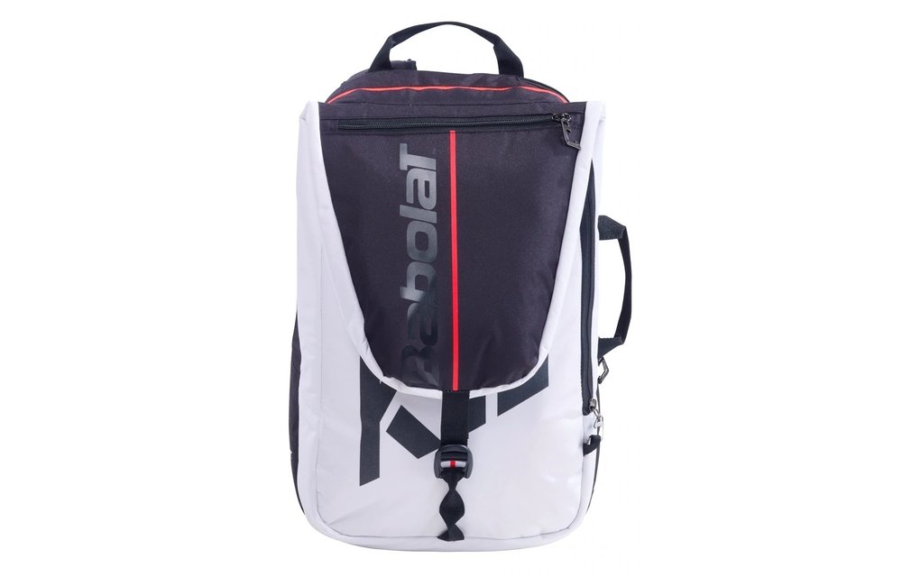 Babolat Pure Strike 3 Pack Backpack Racquet Bag (White/Black/Red)