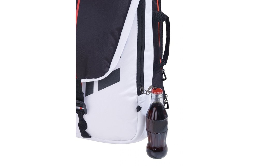 Babolat Pure Strike 3 Pack Backpack Racquet Bag (White/Black/Red)
