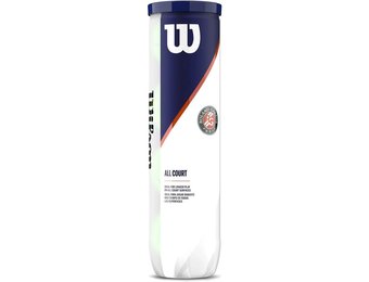 Wilson Roland Garros All Court 4 Ball Tennis Can