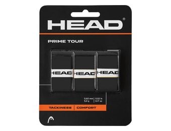 Head Prime Tour Overgrip 3 pack - Black