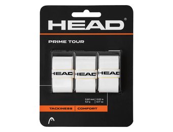 Head Prime Tour Overgrip 3 pack - White
