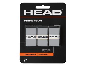 Head Prime Tour Overgrip 3 pack - Gray