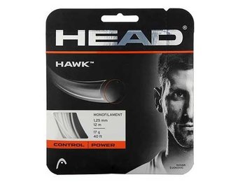 Head Hawk 17 Tennis String (White)