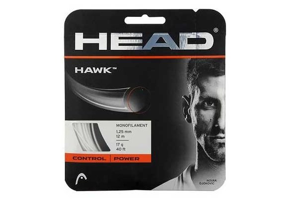 Head Hawk 17 Tennis String (White)