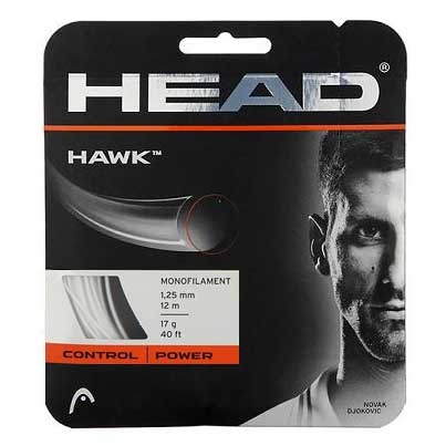 Head Hawk 17 Tennis String (White)