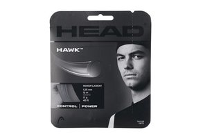 Head Hawk 17 Tennis String (Black)