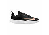 Nike Vapor Lite HC Women's Tennis Shoe (Black/MTLC Red Bronze/White)