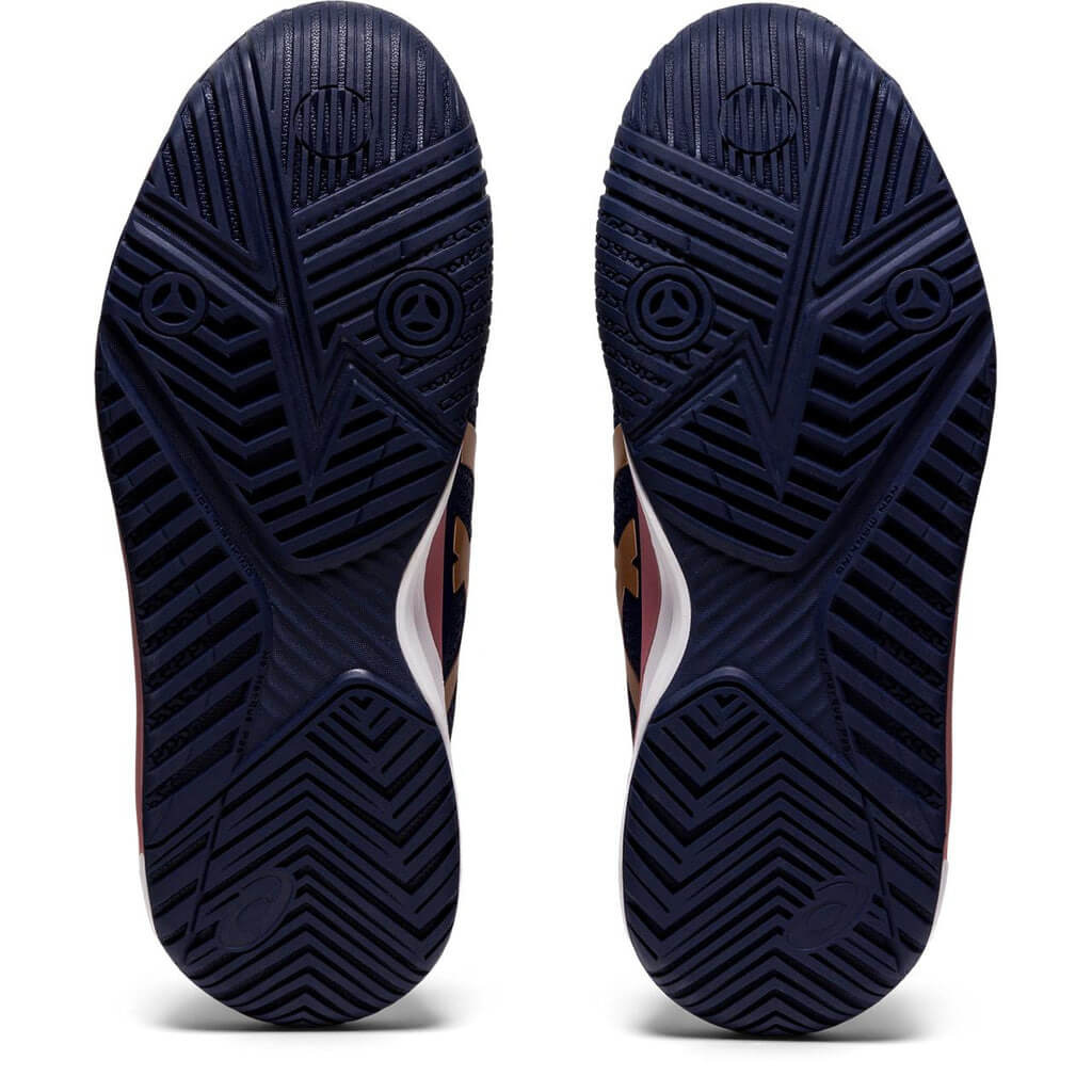 fawn rose gold asics