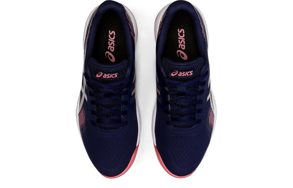 Asics Gel Game 8 Women's Tennis Shoe (Peacoat/Pure Silver)