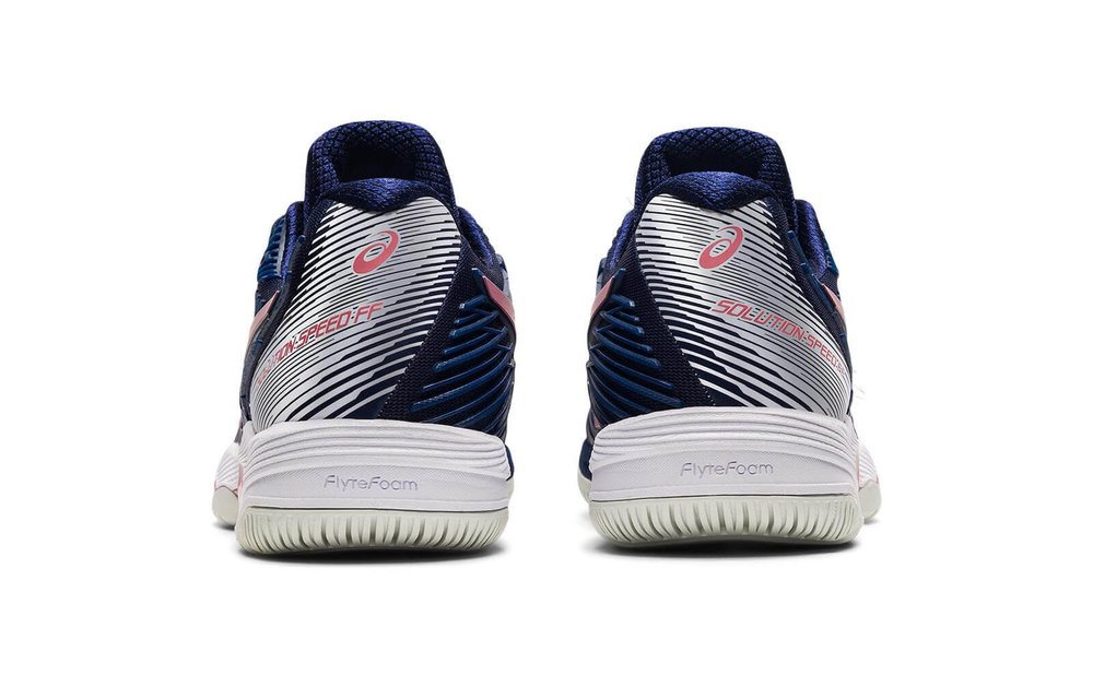 Asics Solution Speed FF 2 Women's Tennis Shoe (Peacoat/Rose)