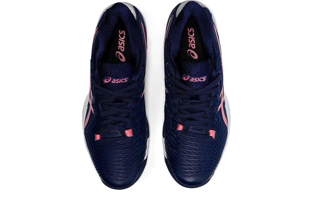 Asics Solution Speed FF 2 Women's Tennis Shoe (Peacoat/Rose)