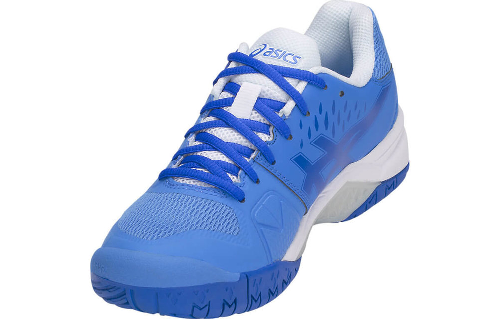 Asics Gel Challenger 12 Women's Tennis Shoe (Blue Coast/White)
