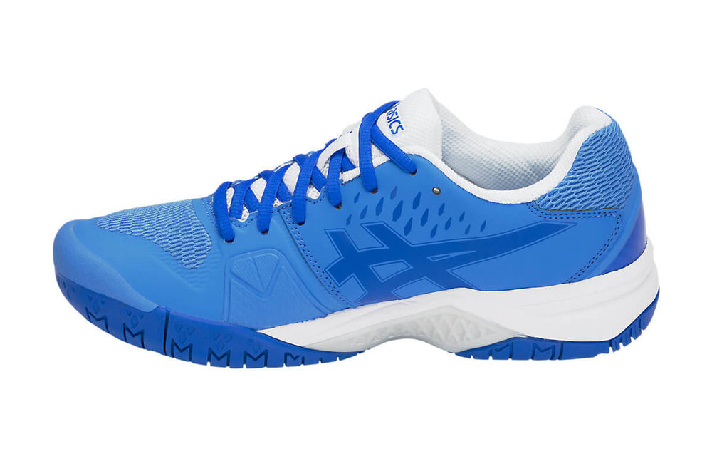 Asics Gel Challenger 12 Women's Tennis Shoe (Blue Coast/White)