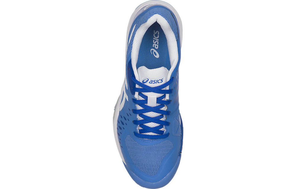 Asics Gel Challenger 12 Women's Tennis Shoe (Blue Coast/White)