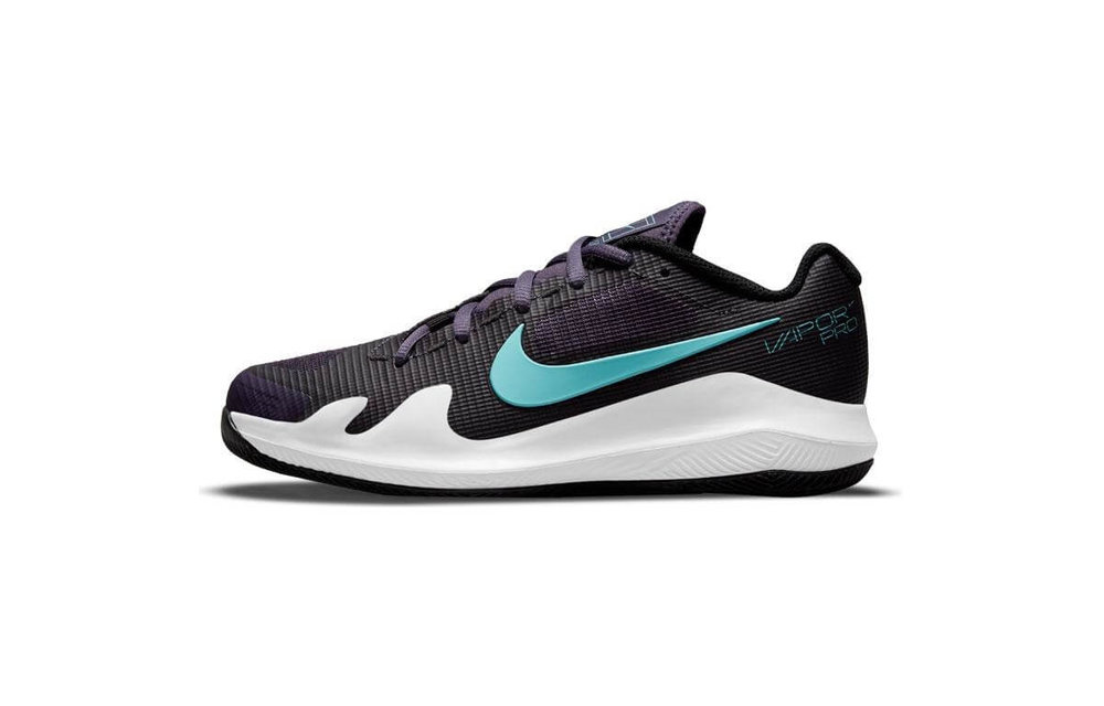 Nike Vapor Pro Junior Tennis Shoe (Dark Raisin/Copa-Black-White)