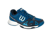 Wilson Rush Pro Junior Tennis Shoe (Deep Water/Navy Will/SBlue)