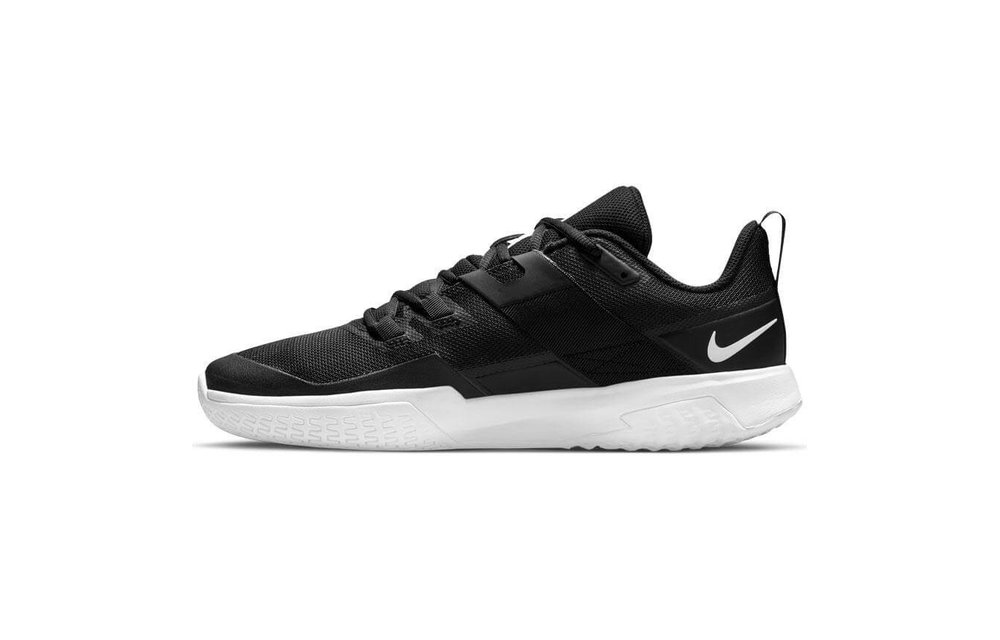 Nike Vapor Lite HC Men's Tennis Shoe (Black/White) - MatchpointStore.com