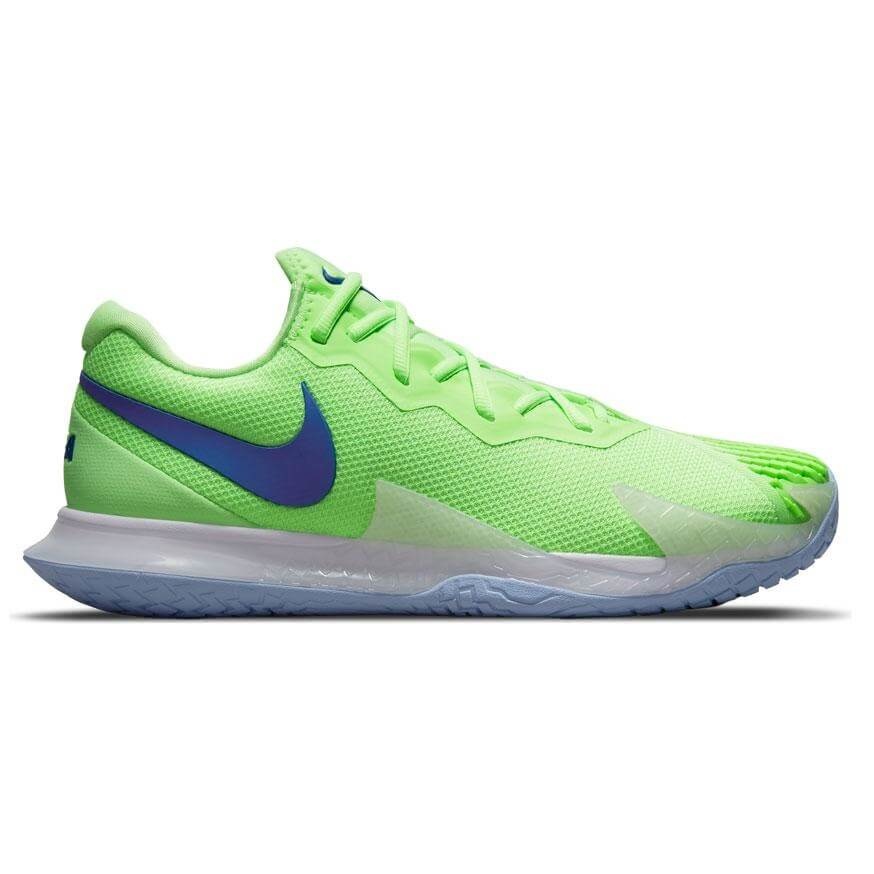 Nike Zoom nike mens tennis Vapor Cage 4 Rafa Men's Tennis Shoe (Lime/Blue/White)