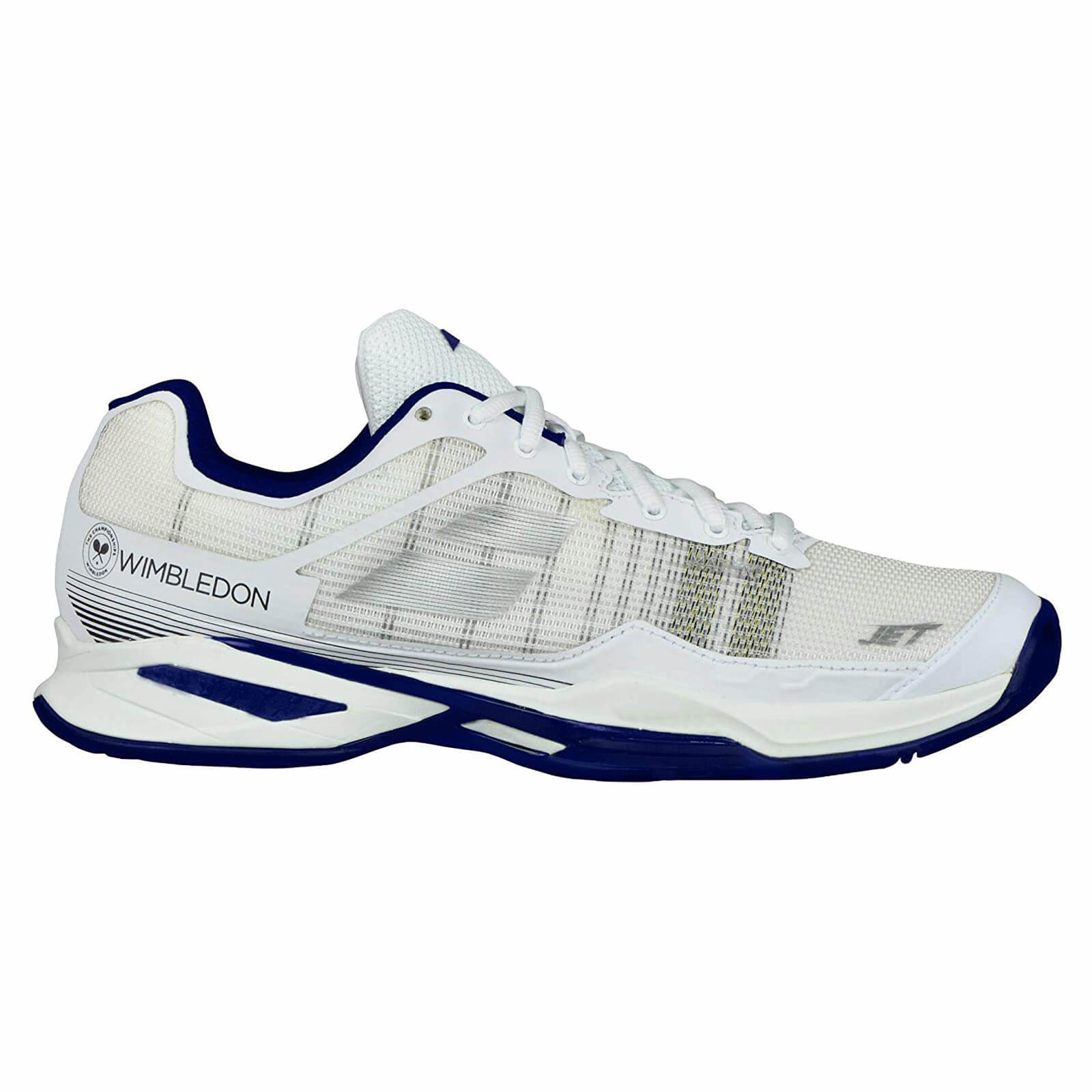 Babolat Jet Mach 1 All Court Wim Men s Tennis Shoe White White