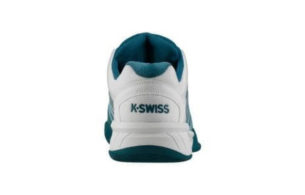 K-Swiss Hypercourt Express Men's Tennis Shoe (White/Corsair/Spring Bud)