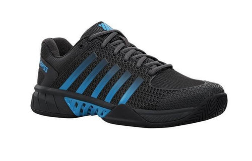 K-Swiss Express Light Men's Pickleball Shoe (Magnet/Malibu Blue/White)