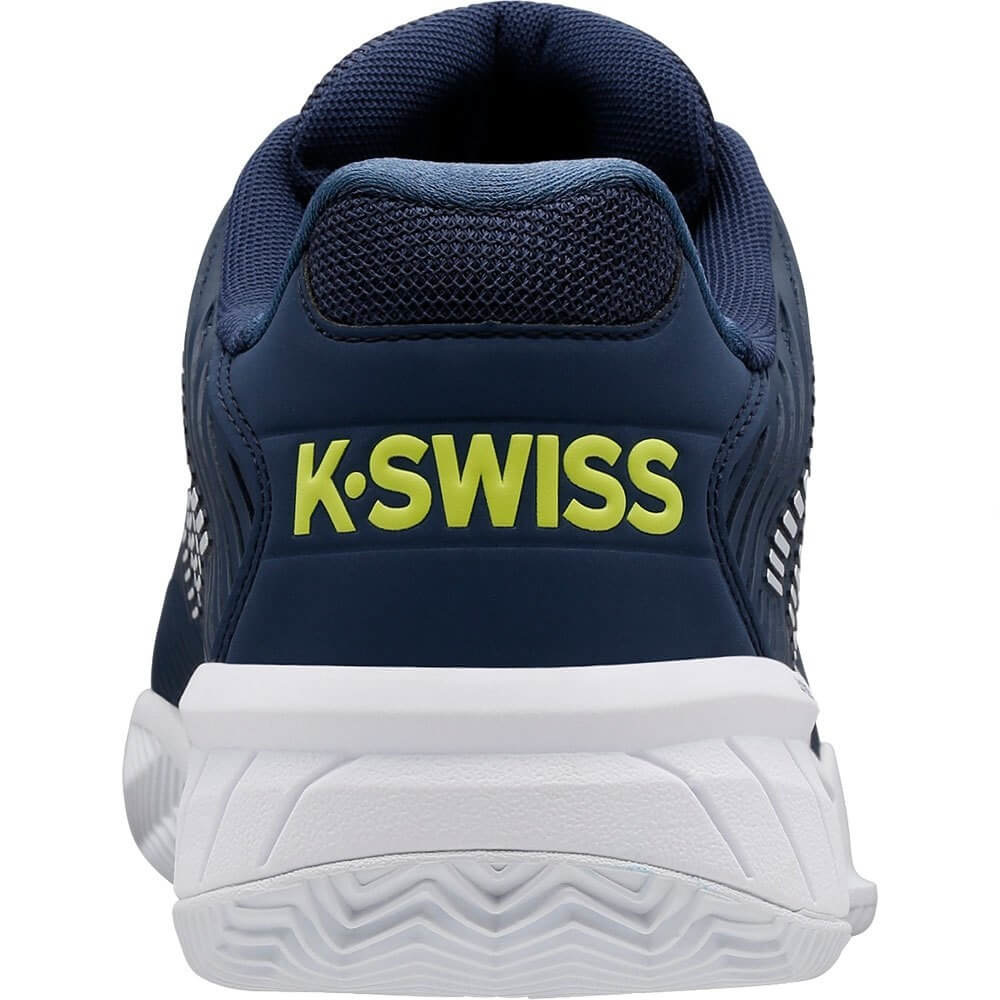 K-Swiss Hypercourt Express 2 HB Men's Tennis Shoe (Moonltocen/Wt/Lvbr)