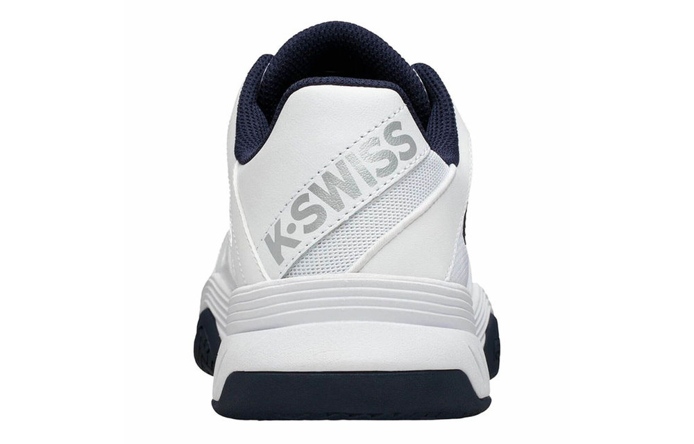 K-Swiss Court Express Men's Tennis Shoe (White/Black/Popyred)