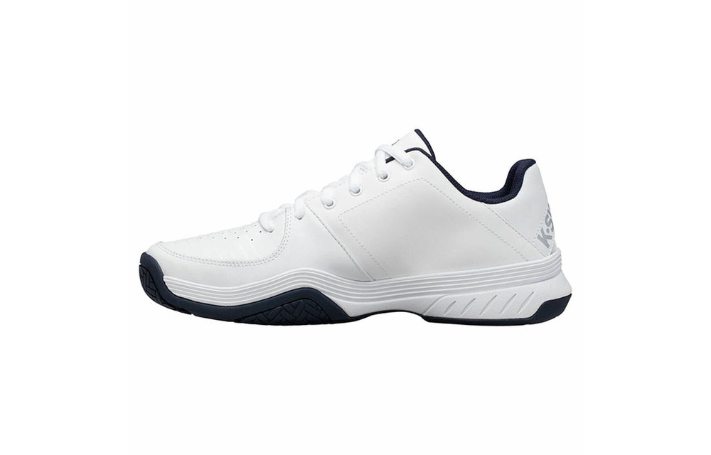 K-Swiss Court Express Men's Tennis Shoe (White/Black/Popyred)