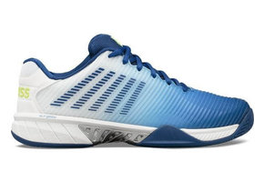 K-Swiss Hypercourt Express 2 Men's Tennis Shoe (Wht/LimGs/ShrpGrn)