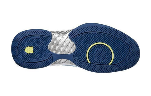 K-Swiss Hypercourt Express 2 Men's Tennis Shoe (Wht/LimGs/ShrpGrn)