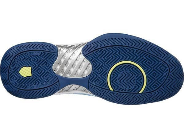 K-Swiss Hypercourt Express 2 Men's Tennis Shoe (Wht/LimGs/ShrpGrn)