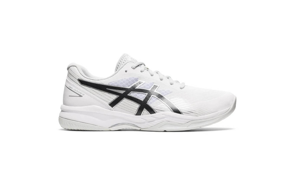 Asics Gel Game 8 Men's Tennis Shoe (White/Black)