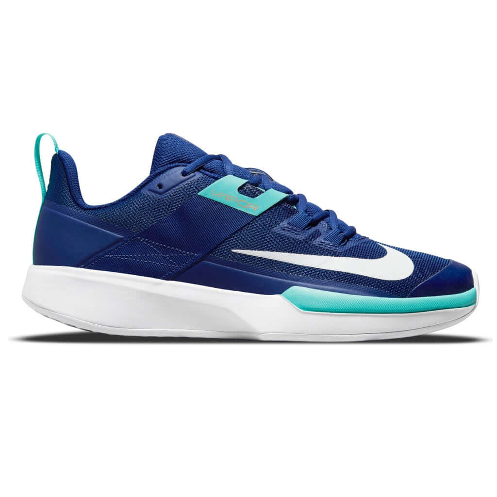 voordat plus Asser Nike Vapor Lite HC Men's Tennis Shoe (Blue/White) - MatchpointStore.com