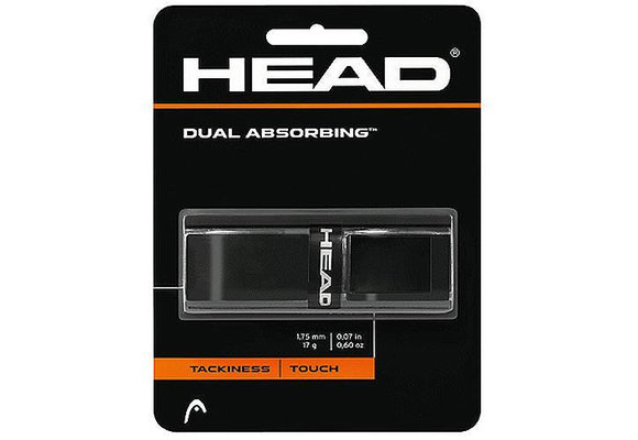Head Dual Absorbing Replacement Grip (Black)