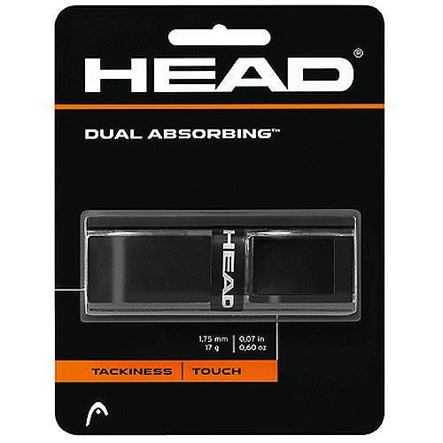 Head Dual Absorbing Replacement Grip (Black)