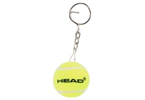 Head Mini Tennis Ball Keychain