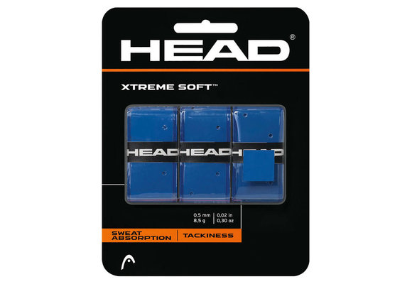Head Xtreme Soft Overgrip 3 Pack (Blue)